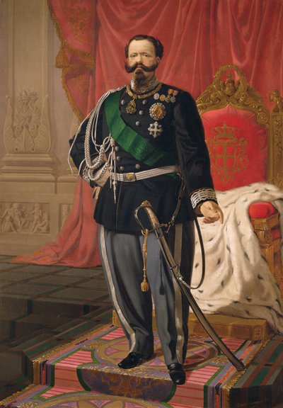 Ritratto di Vittorio Emanuele II d